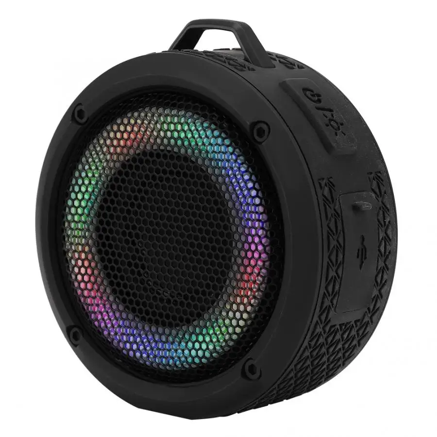 EN-C6 Портативный Bluetooth Динамик IPX7 Водонепроницаемый на открытом воздухе велосипед Беспроводной Динамик s с Перезаряжаемые Батарея и карабин