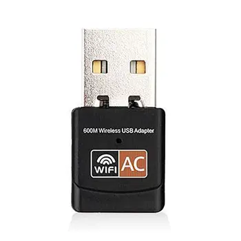 

Ac600m Dual-band Wireless Network Card 5G Mini Usb Computer Wifi Signal Receiving Transmitter 802.11n External 1000mbps