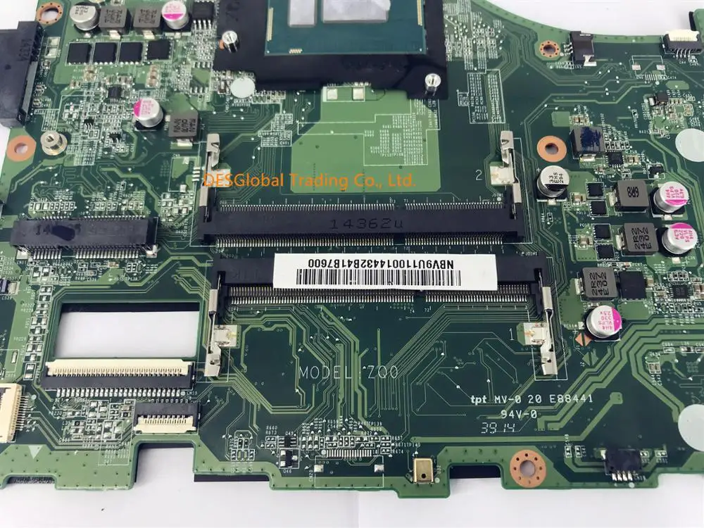 price cut  For ACER V3-472 E5-471 E5-471G V3-472P Laptop Motherboard ZQ0 DA0ZQ0MB6E0 Mainboard i7-4510U SR1EB 