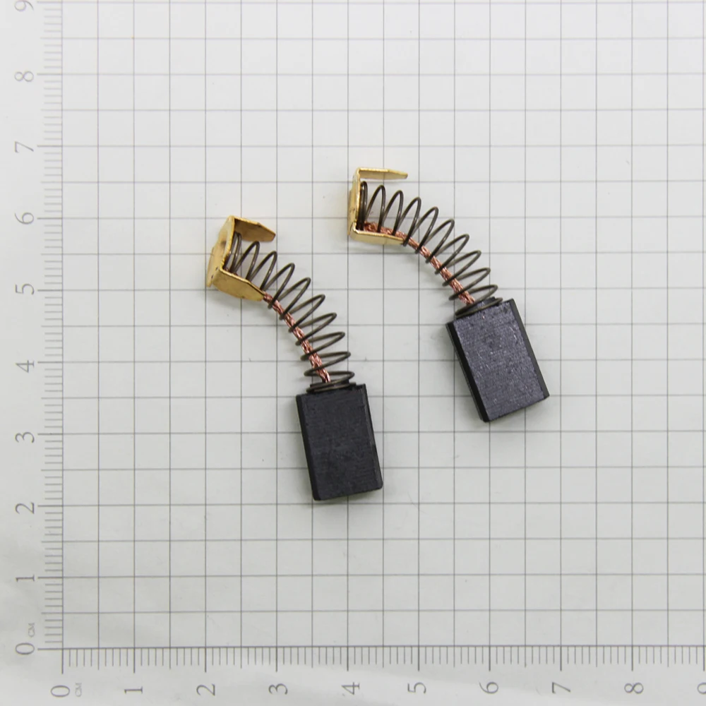 Vhbw 2x Balais De Charbon 6 X 9 X 13,5 Mm Remplace Makita CB-462, CB