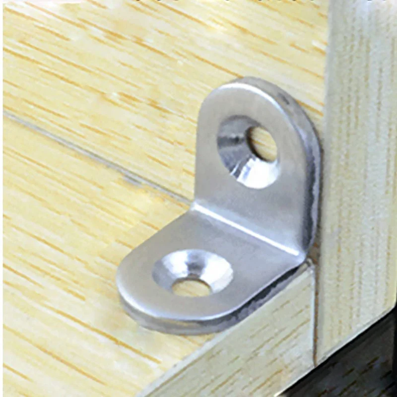 

Corner Brace 20mmx20mm Stainless Steel Brace Corners Steel Joint L Right Angle Bracket Fastener 20 Pcs Accessories with Screws