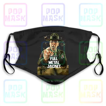 

Dust Mask with Filter Full Metal Jacket V1, Movie Poster, 1987, Dtg Washable Reusable Mask