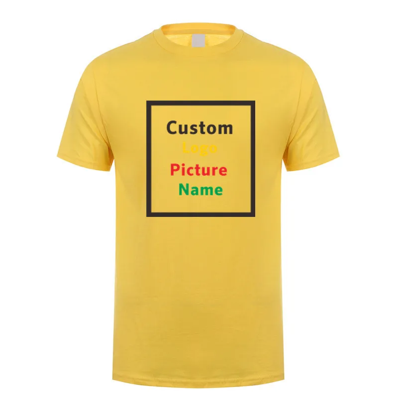 Personalized High-Quality Cotton T-Shirt with Custom Design Options