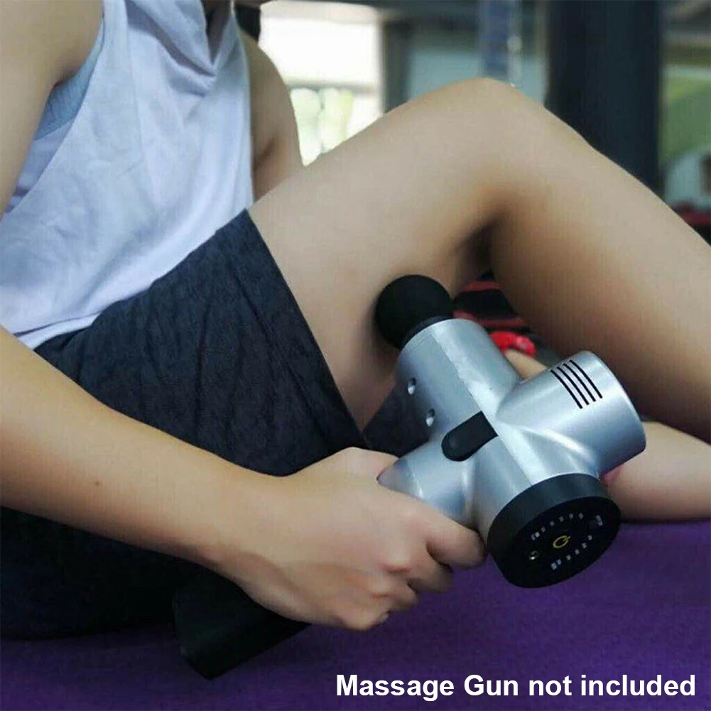 6pcs EVA Neck Adapter Attachment Muscle Back Jigsaw Shoulder Therapy Relieve Body Percussion Massage Pain Relief Massager Tool