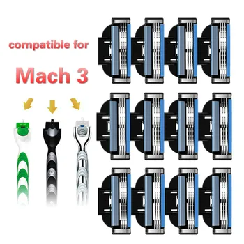 

TFLYSHAVE Men's shaver Razor Blade 3 Layer Shaving Razor with Trimmer Straight razor for Mach3