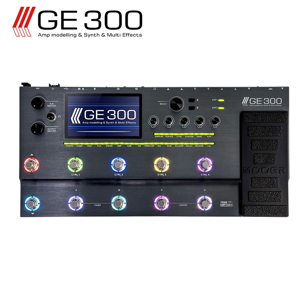 MOOER GE300 многодетный процессор Loop 30 минут 108 Ампер модели 43 ИК акустическая кабина