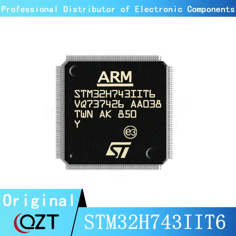 10pcs/lot STM32H743 STM32H743II STM32H743IIT6 LQFP-176 Microcontroller chip New spot stm32h743iit6 vit6 zit6 igt6 iik6 zgt6 bit6 vgt6 xih6 mcu