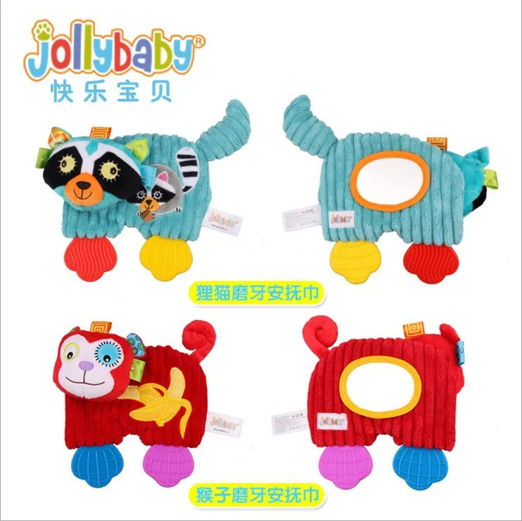 C210. Jollybaby стерео животное аппетитное полотенце прорезыватель. С xiang zhi искажающее зеркало