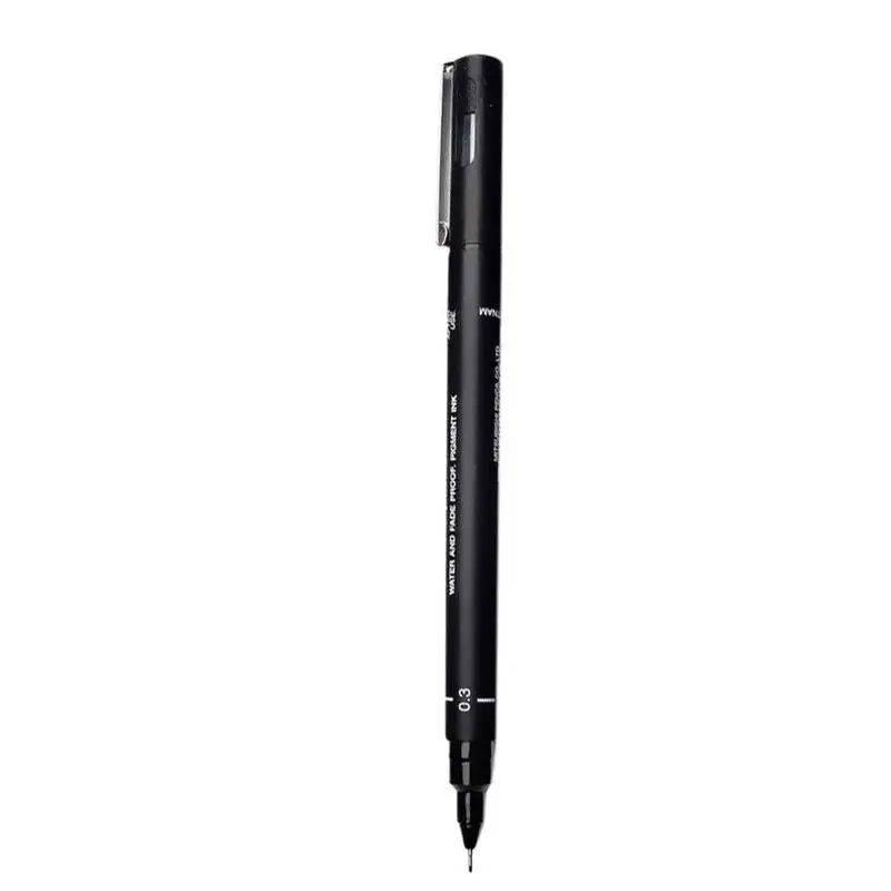 Fineliner Pigma Micron ручка для рисования 01 02 03 05 08 черная тонкая не линейная ручка цветные маркеры искусство аниме прочная комикс ручка B8K6