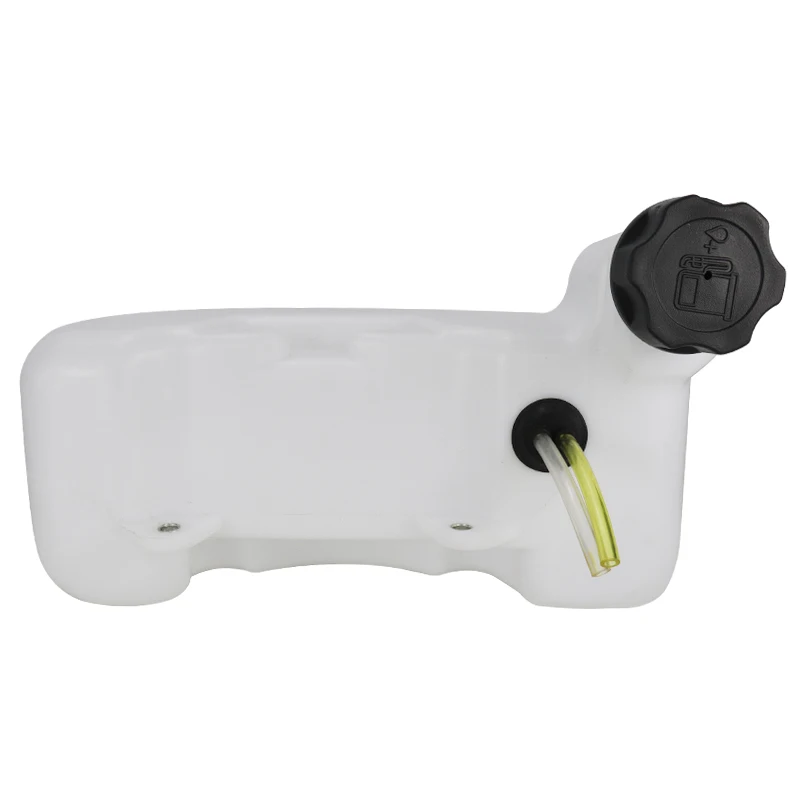 1pc 40-5 43CC Bevel Mouth Brush Cutter Fuel Tank Assy Fit For Lawn Mower Parts Universal Grass Trimmer Plastic Fuel Tank