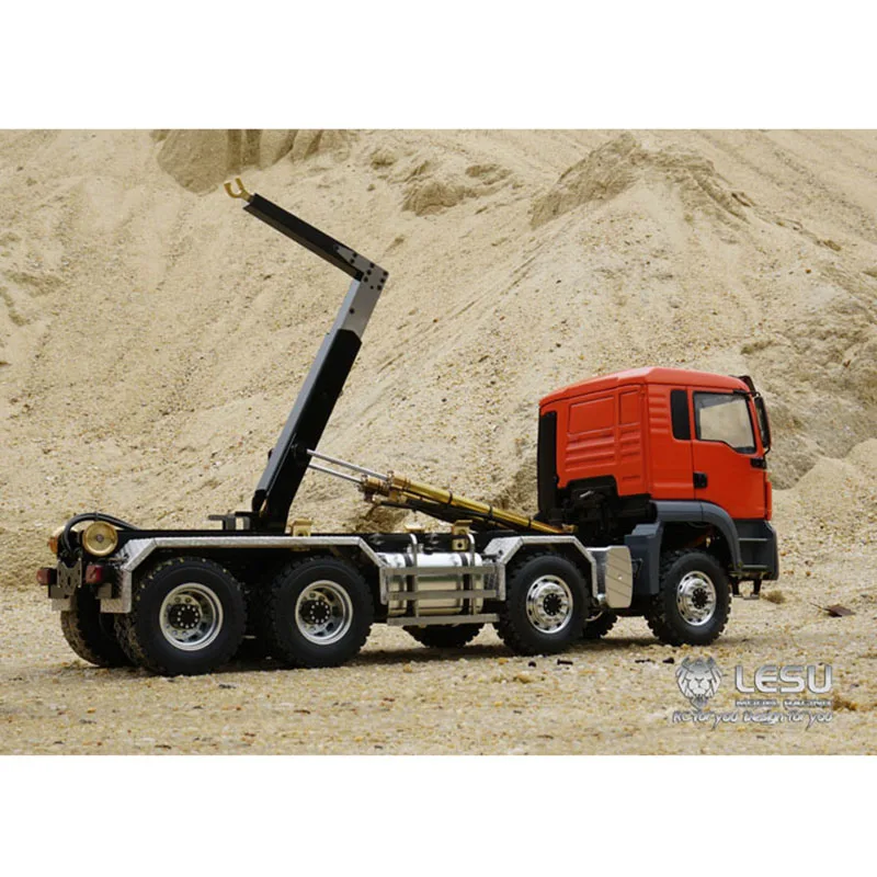 1/14 LESU RC MAN TGS Hydraulic Dumper 8x8 Truck Tipper|Радиоуправляемые грузовики| |