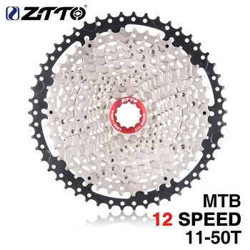 

ZTTO 12s 11-50t Cassette 12 Speed 11-50t Bike Wide Ratio Freewheel MTB Mountain for K7 Eagle XX1 X01 X1 GX Bicycle Parts