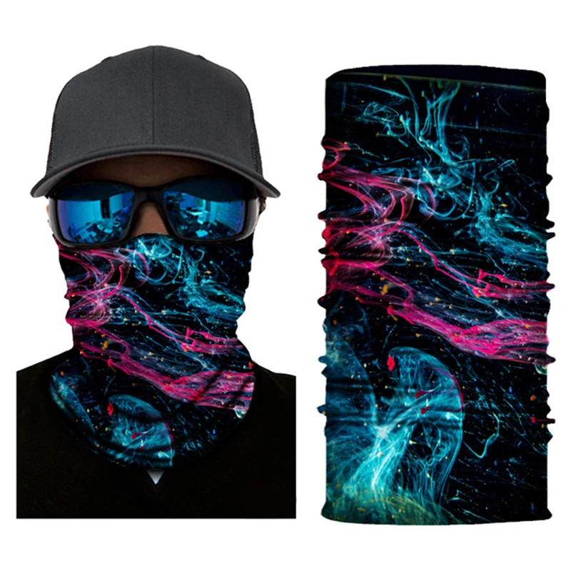 Shemagh Military Multi Use Face Shield Bandanas Men's Fishing Outdoor Hiking Seamless Tubular Kerchief buffe Women Tube Scarves |