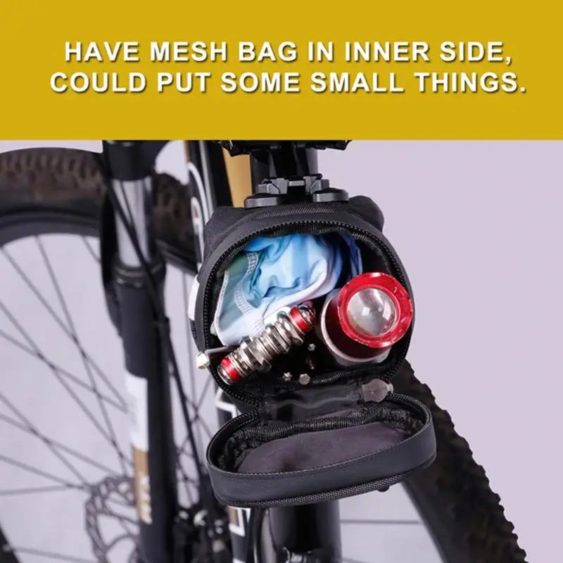 WEST BIKING велосипедная сумка непромокаемый 3D чехол Светоотражающая седельная сумка Противоударный задний мешок для велосипеда MTB Велоспорт Аксессуары для велосипеда