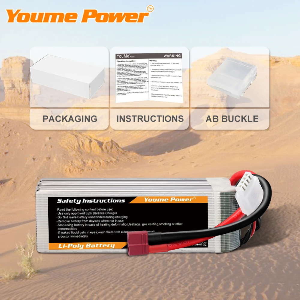 Batterie Drone 3S 4000mAh 60C XT60 - Haute Performance