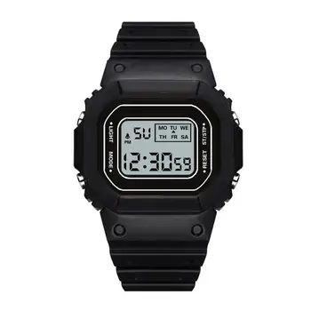 2020 Top Luxury Brand Analog Digital Led Watches Men Electronic Clock Men Military Sports Wrist Watch Relogio Masculino Reloj tanie i dobre opinie GoGoey Z tworzywa sztucznego CN (pochodzenie) 24cm bez wodoodporności Cyfrowy Sprzączka Rectangle 24mm 10mm Wyświetlacz LED
