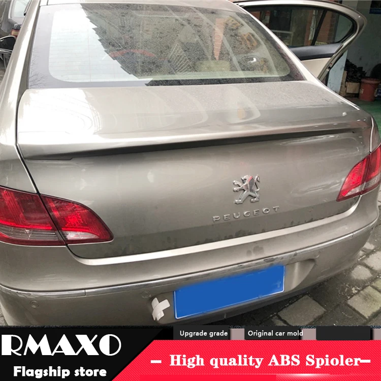 Спойлер для Peugeot 408 спойлер 2010 2013 высококачественный из АБС пластика заднего