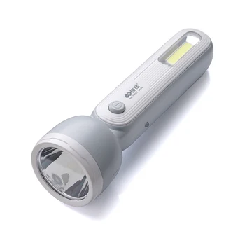 

Adjustable Smal Flashlight Light Grey Shock Resistant Rechargeable Flashlights Hard Light Camping Linternas Torches EB50SD