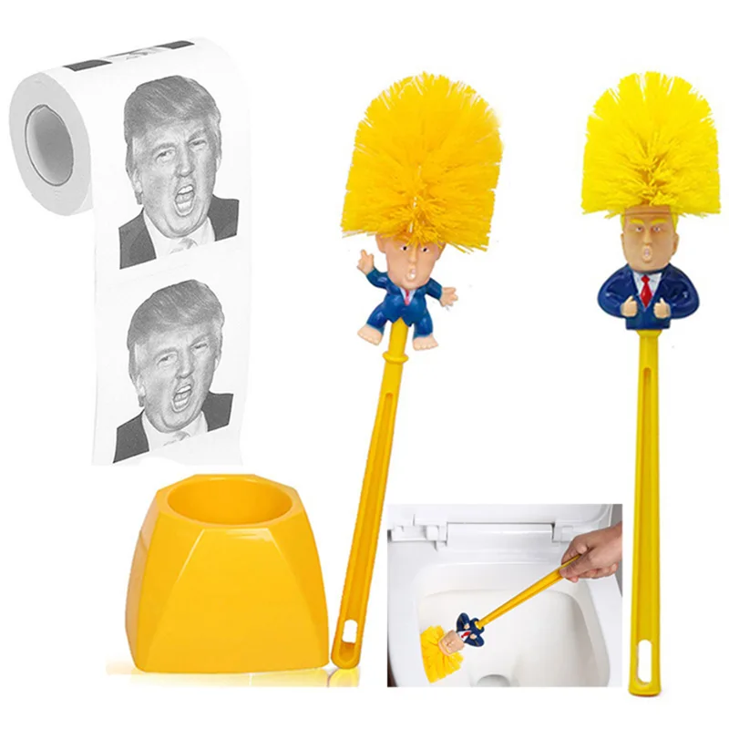

Creative Donald Trump Toilet Brush Make Toilet Great Again Funny Gag Gift The Perfect Presidential Toilet Bowl Brush