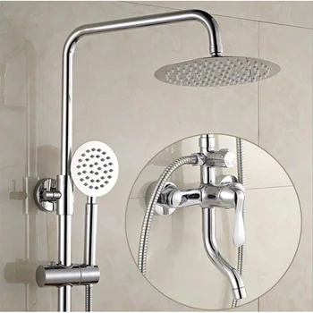 

Donald Duck Shower Flower Sprinkle Set with Spray Gun Women's Launcher Full Copper Body Dragon Head Shower Shower in the Bathroo