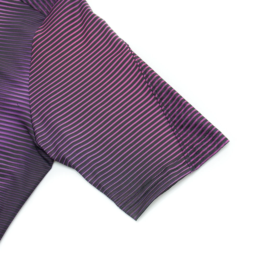 YKYWBIKE Women Cycling Short Sleeve Cycling Jersey Seamless Process Flyweight Pro Fit Dazzling Purple Color 3