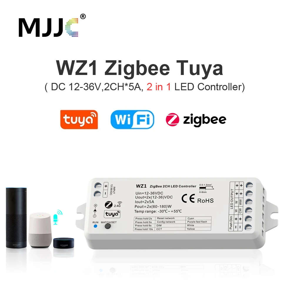 Egetræ Samarbejde Instrument Zigbee Controller Led Dimmer | Zigbee 12v Dimmer Remote | Zigbee Led Strip  Dimmer - Dimmers - Aliexpress