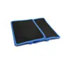 Blue reusable rectangular electrode pad non-gel carbon rubber electrodes, used for EMS and dozens of micro currents 4