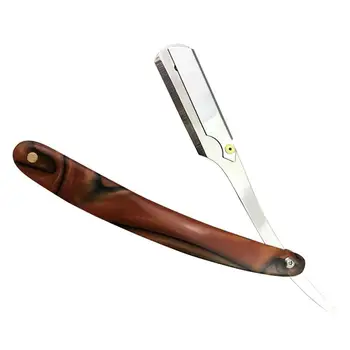 

1pc Shaver Manual Shaving Razor Male Men Barber Shaver Cutter Beard Razor Eyebrow Razor Bracket Shaving Knife (Without Blades)