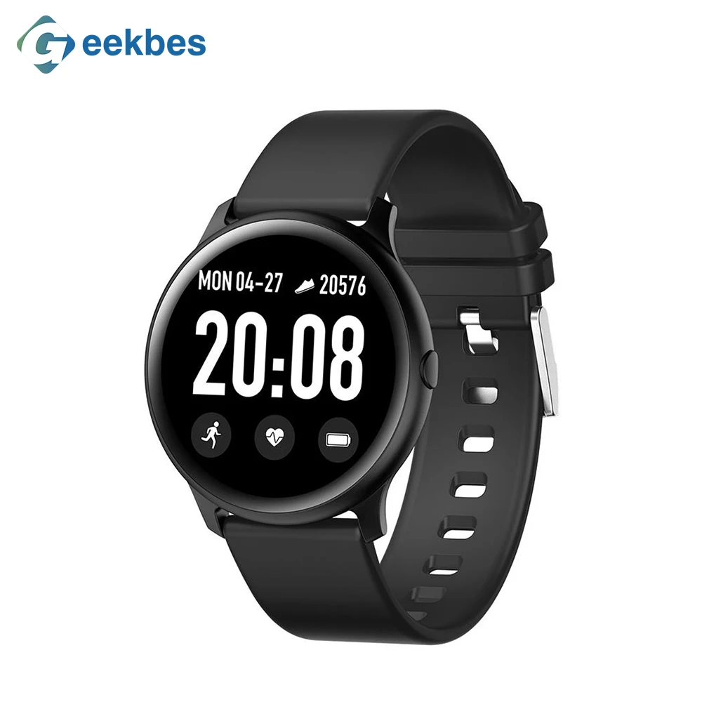 Najtaniej Geekbes WR9 inteligentny zegarek mężczyźni kobiety Smartwatch opaska monitorująca aktywność fizyczną tętna monitor ciśnienia krwi tryby multi sportowe dla android ios
