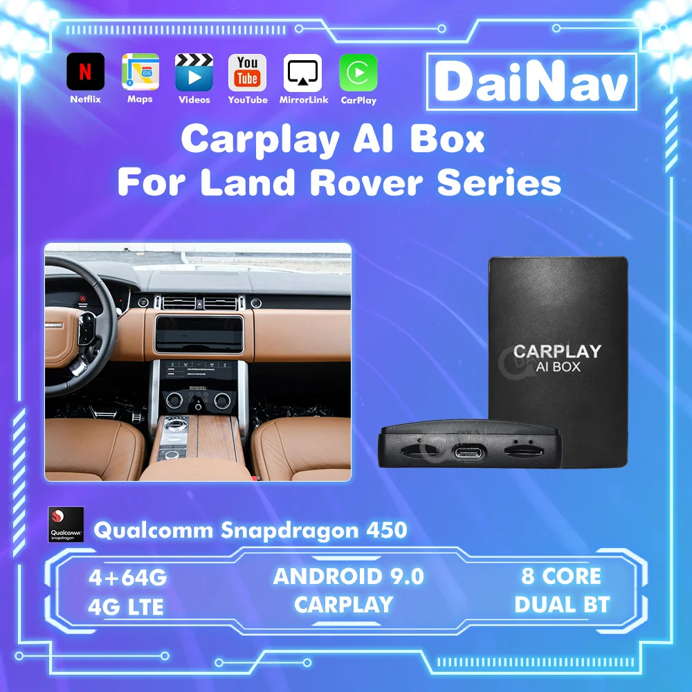Carplay range rover evoque