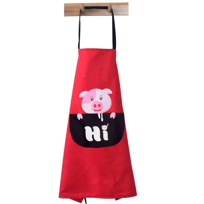 Waterproof Apron Creative Kitchen Anti-fouling and Oil-proof Adult Protective Gowns Sleeveless Overalls