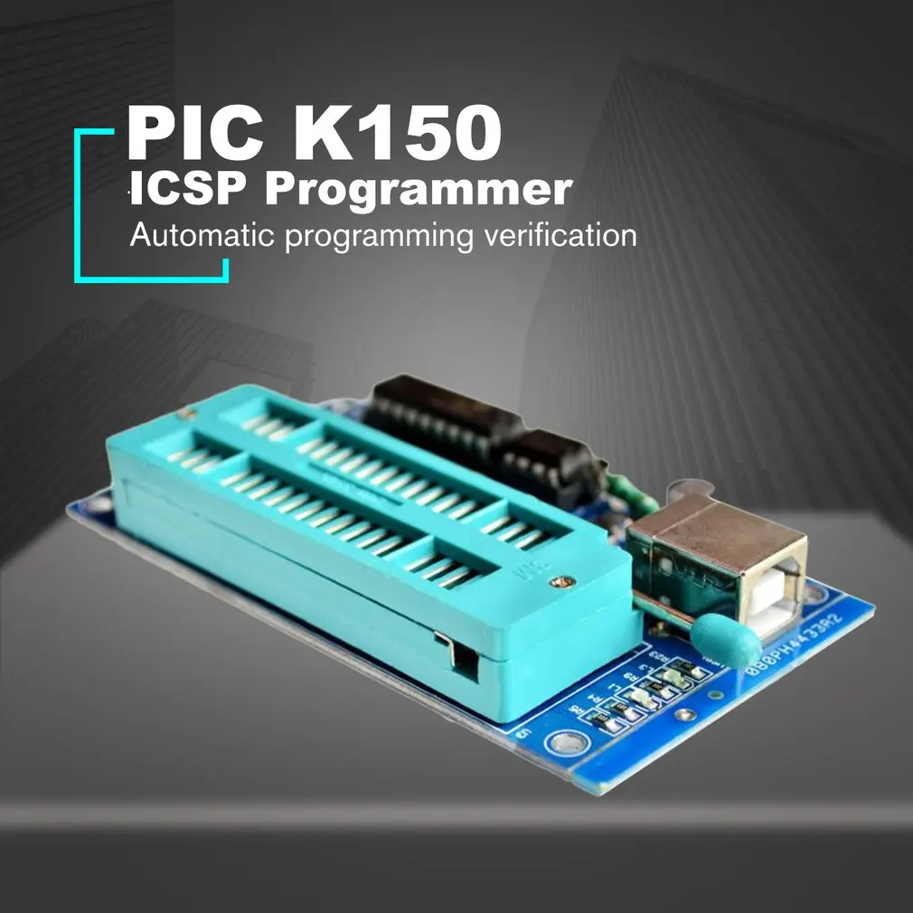 1 комплект PIC K150 ICSP программист USB автоматическое программирование разработка микроконтроллер программатор USB ICSP кабель