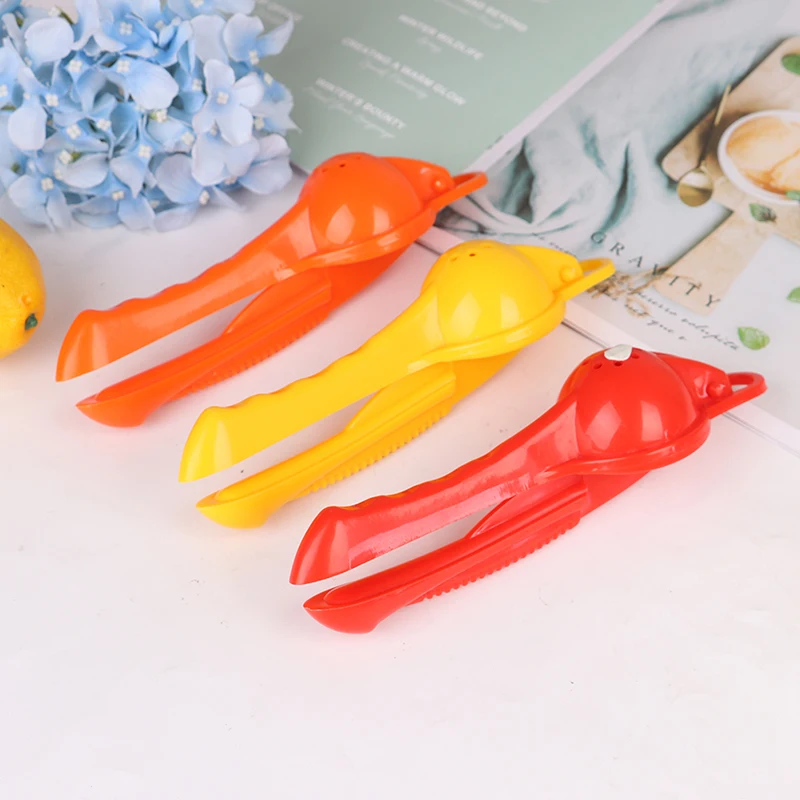 Lemon Orange Citrus Juicer Household Multi-functional Portable Kitchen Tools Fresh Press Manual Yellow Quick Handle Press