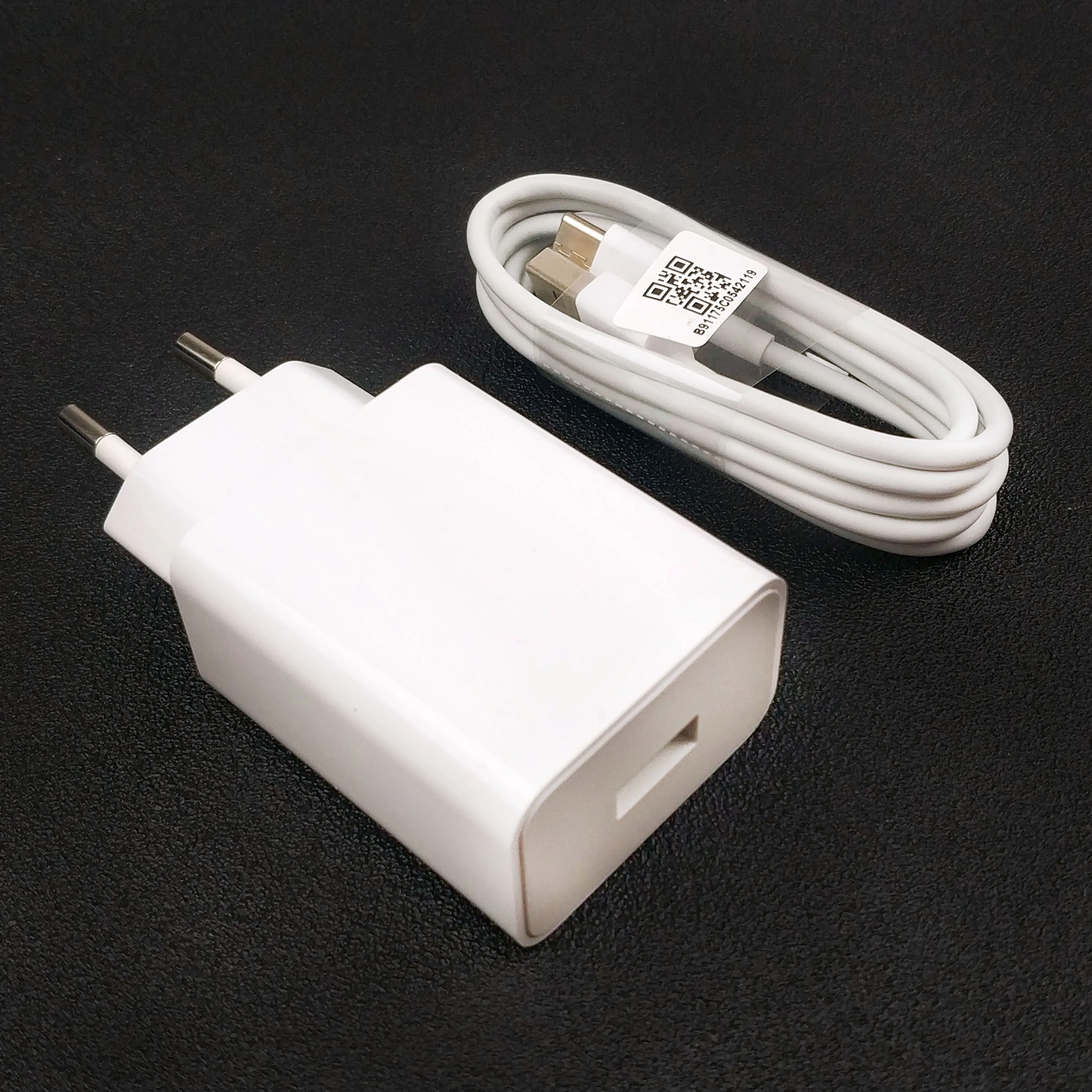 Оригинальное зарядное устройство Xiao mi QC3.0, 18 Вт, адаптер для быстрой зарядки для ЕС mi A3 A2 A1 mi 8 6 mi x 3 2 s, кабель Usb type-C для мобильного телефона, зарядное устройство