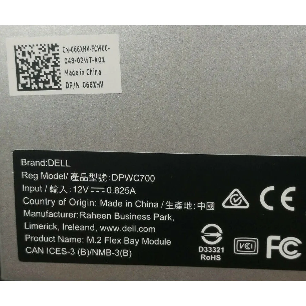 66XHV 066XHV для Dell Precision T5820 T7820 T7920 новый модуль M.2 SAS Flex Bay|Компьютерные кабели и