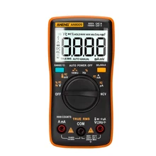 ANENG – multimètre numérique AN8009, testeur de Transistor DC/AC, condensateur True RMS, testeur de capacité électrique pour automobile