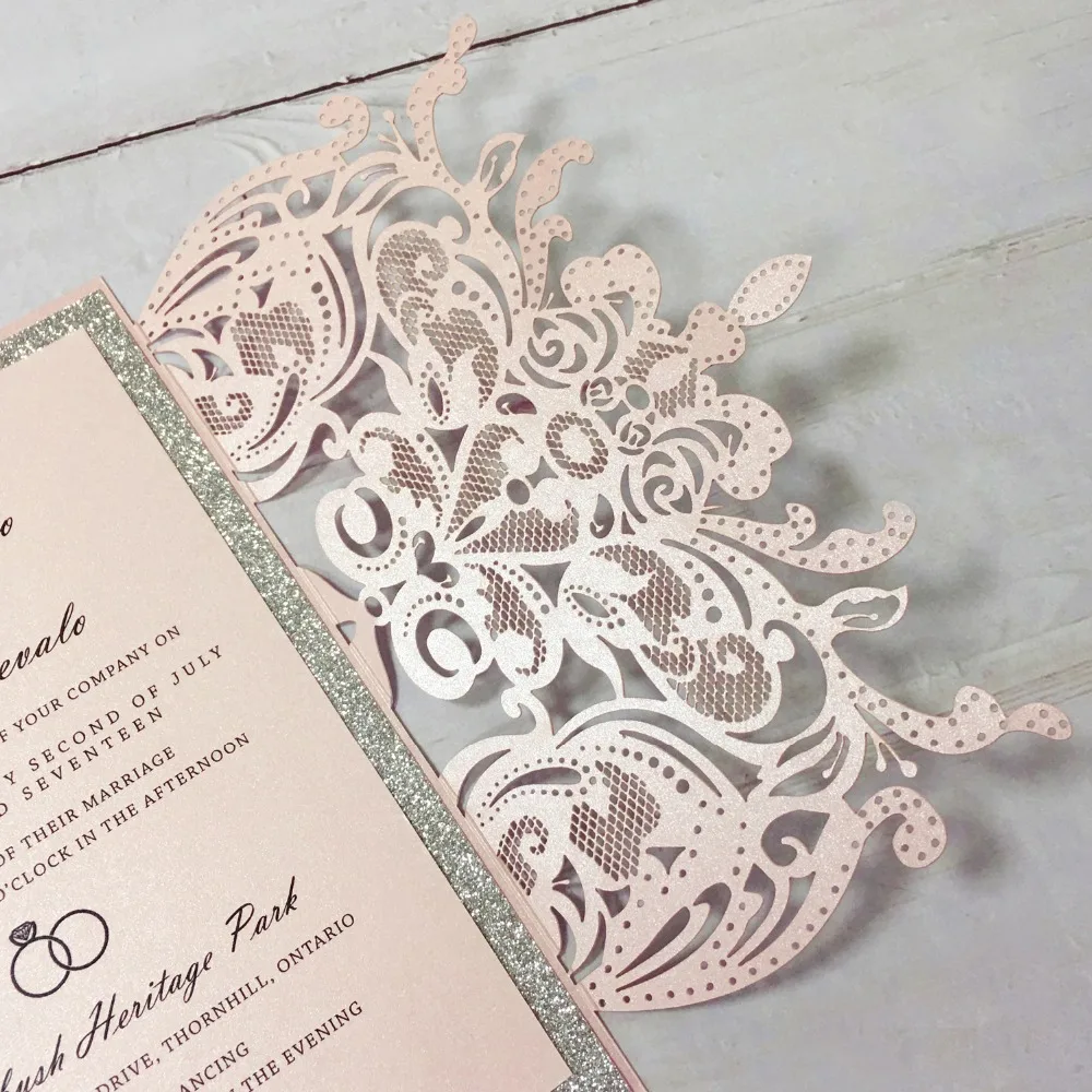 Flower Invitation Cards
