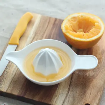 

Ceramic Manual Juicer Creative Orange Lemon Juice Squeezer Portable Fruit Mixing Machine Household Kitchen Accessories