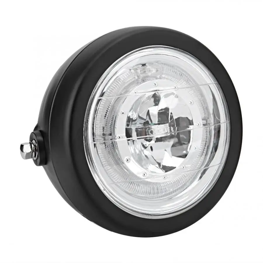 

Motorcycle Modified Retro Front Headlights Lamp LED Light Accessories motorcycle headlight