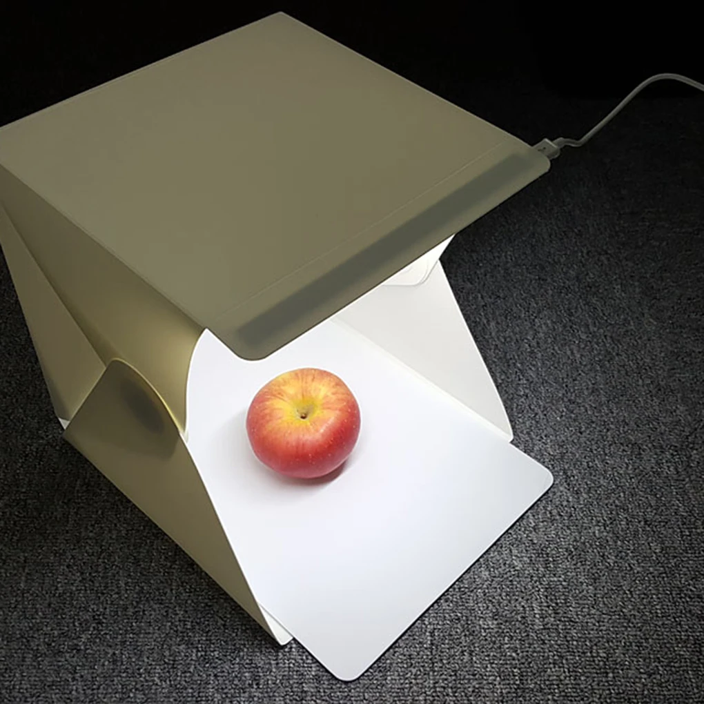New Mini Portable Folding light Box Photography LED light Room Studiolight Tent Soft Box Small Still life Shooting Platform