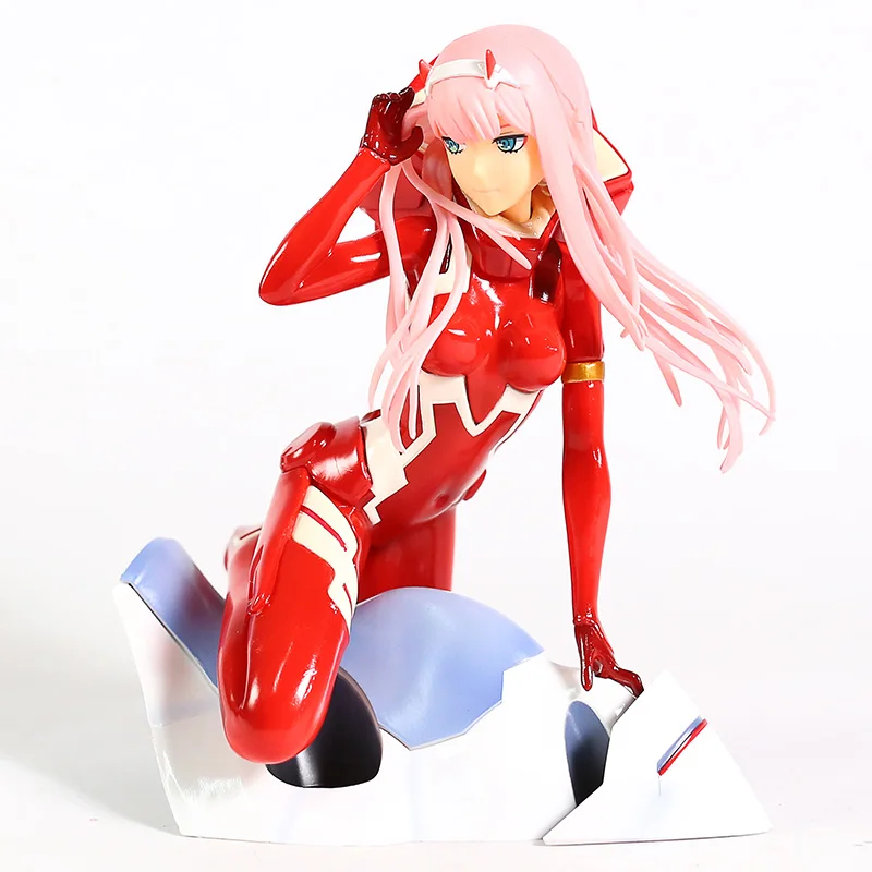 Аниме Фигурка Дарлинг в франксе фигурка Zero Two 02 красная/белая одежда сексуальные