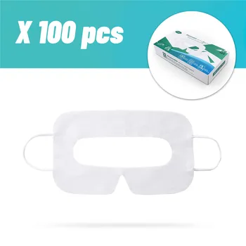 

100pcs Soft Disposable Protective Face Eye Mask Breathable Eye Mask Pad for Oculus for HTC VIVE for PS VR Headset Accessories