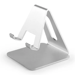 Soporte Universal para teléfono móvil, aleación de aluminio, Metal, para tableta, iPhone X/8/7/6/5 Plus, Samsung/ipad