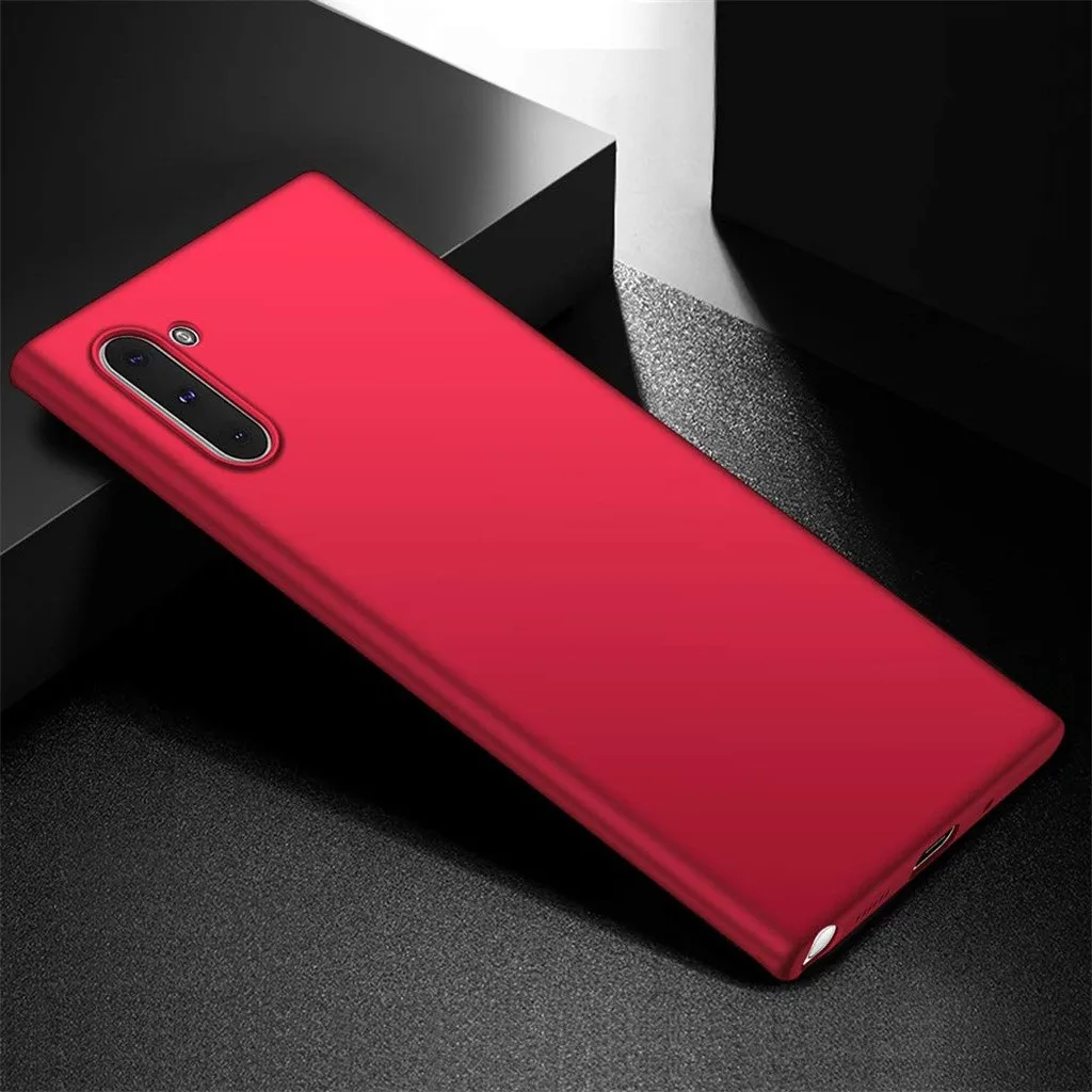 Для samsung Galaxy Note 10, 6,3 дюймов, простая Тонкая матовая жесткая задняя крышка из поликарбоната, подходит для сотового телефона, чехол с защитой от царапин