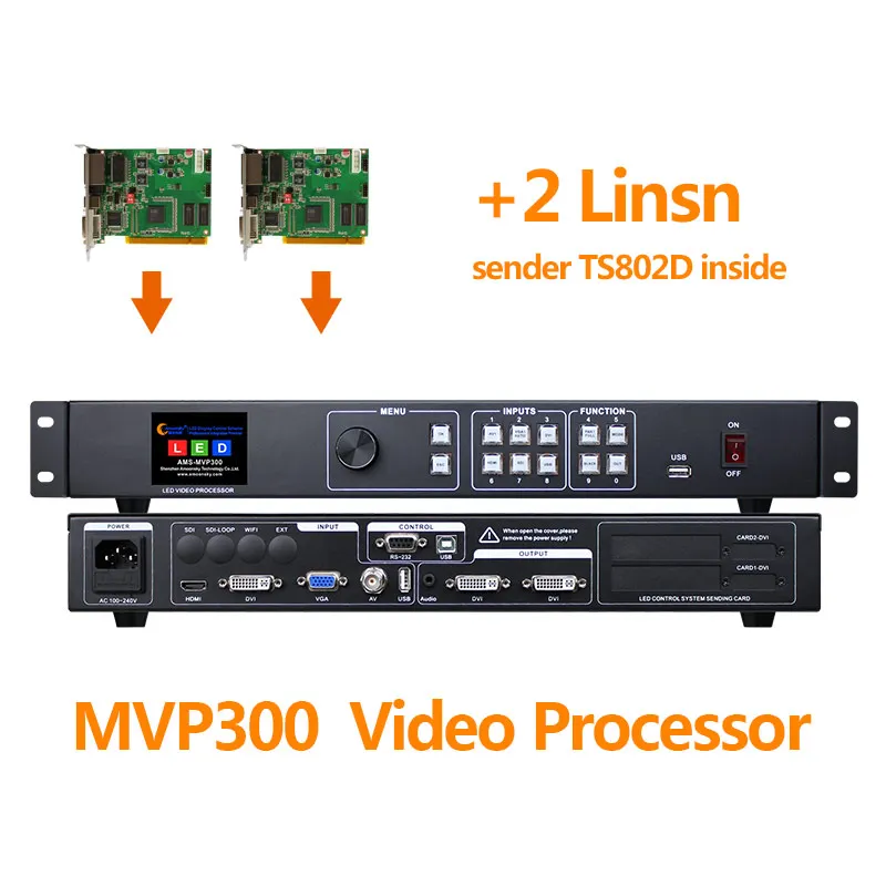 usb led display processor mvp300 insert linsn