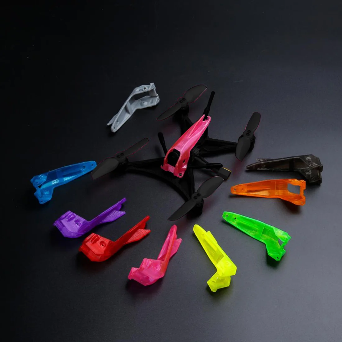 Навес Iflight с 3D печатью для iFlight TurboBee 120RS 136RS вес навес из ТПУ печать FPV гоночного