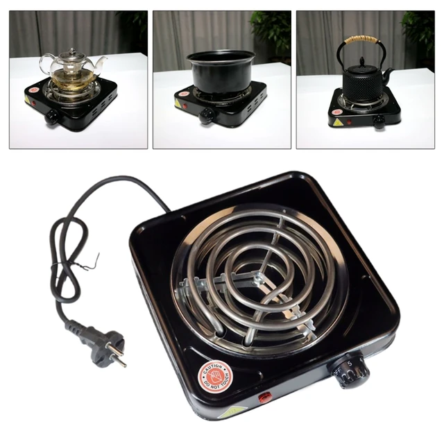 Portable Heat Preservation Electric Burner Single Stove Mini Hotplate Adjustable Temperature Furnace Home Kitchen Coffee