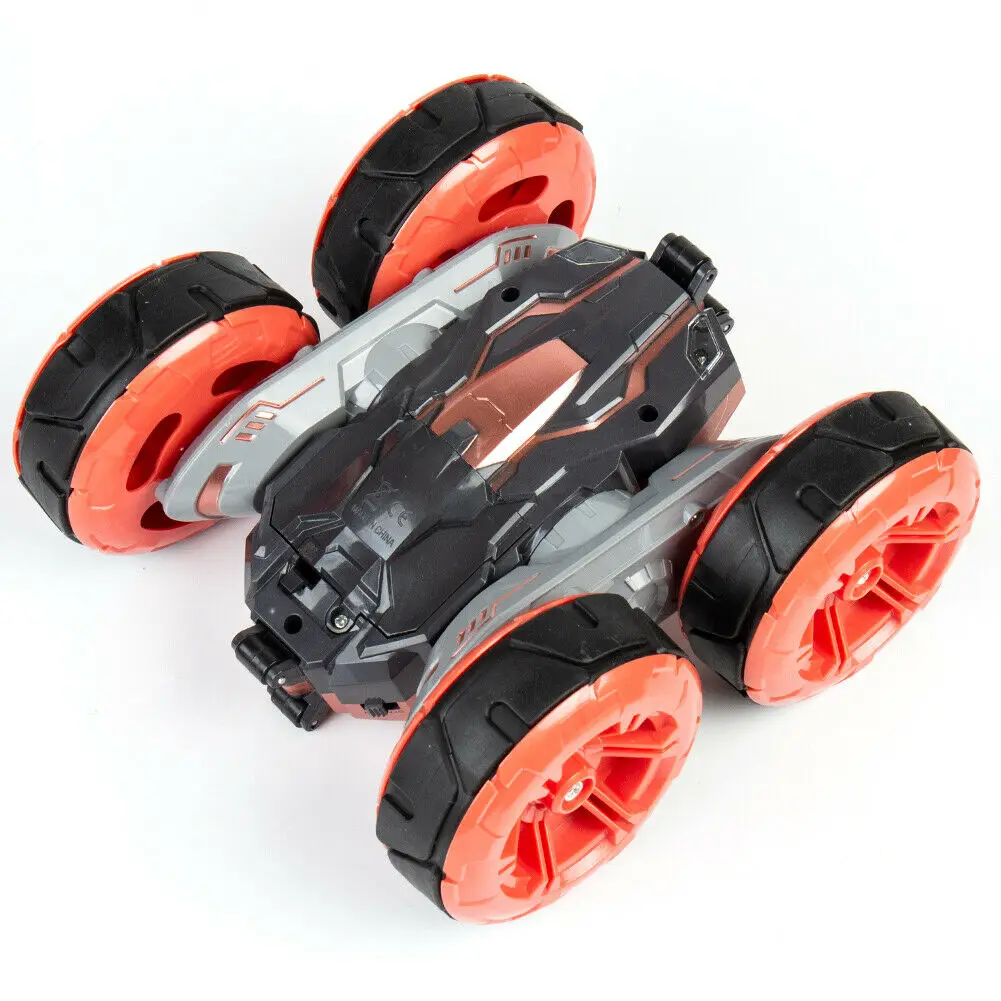 2,4 GHz RC автомобиль трюк автомобиль 4WD монстр грузовик двухсторонний вращающийся