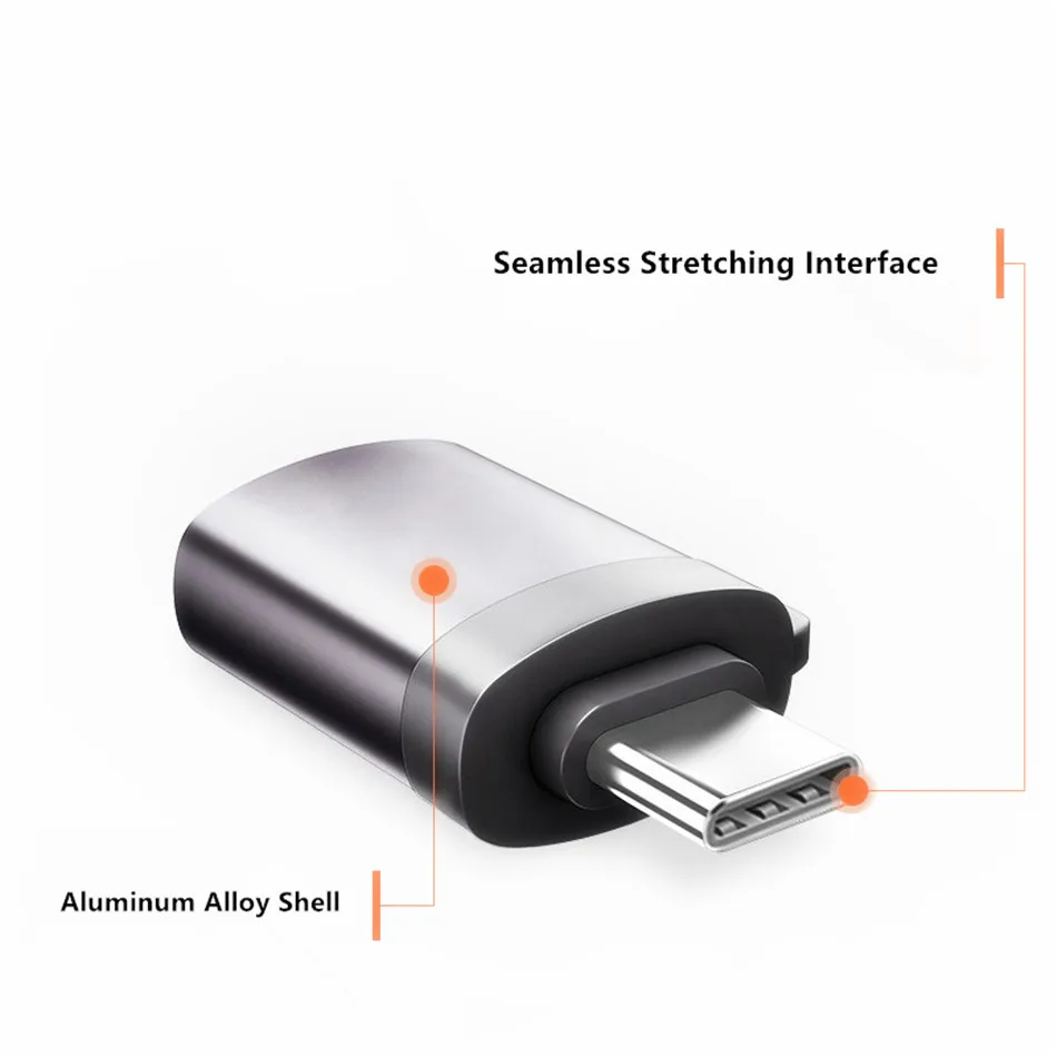 Usb type C к USB 3,0 OTG адаптер мужчин и женщин usb type-C конвертер для Xiaomi 4C для LeTV для huawei для htc Oneplus для LG