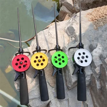 

36cm Ice Winter Fishing Rod With Reel Outdoor Sport Fish Tackle Pole Pesca Combination Conveniently Carrying